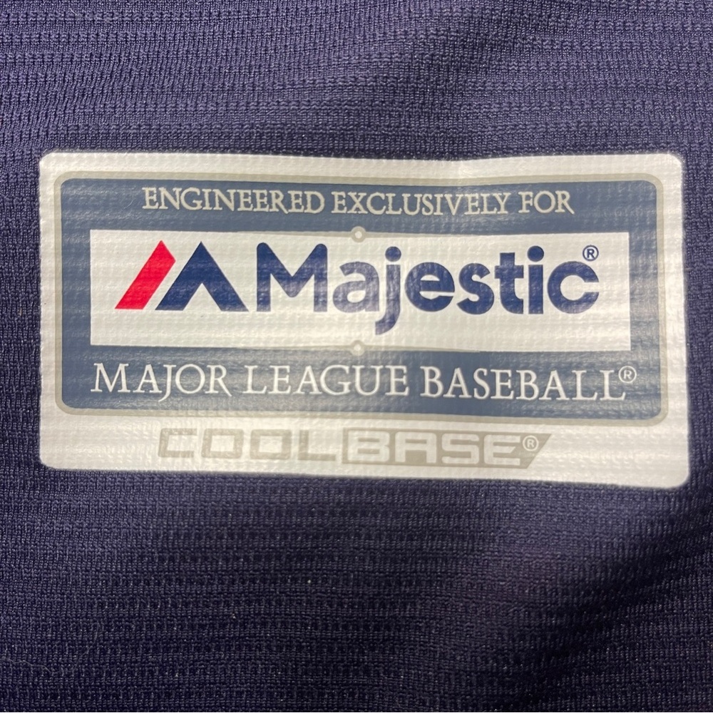 Milwaukee Brewers Jersey Men’s Yelich #22 Majestic Cool Base MLB Sewn Sz 2XL - Picture 4 of 5